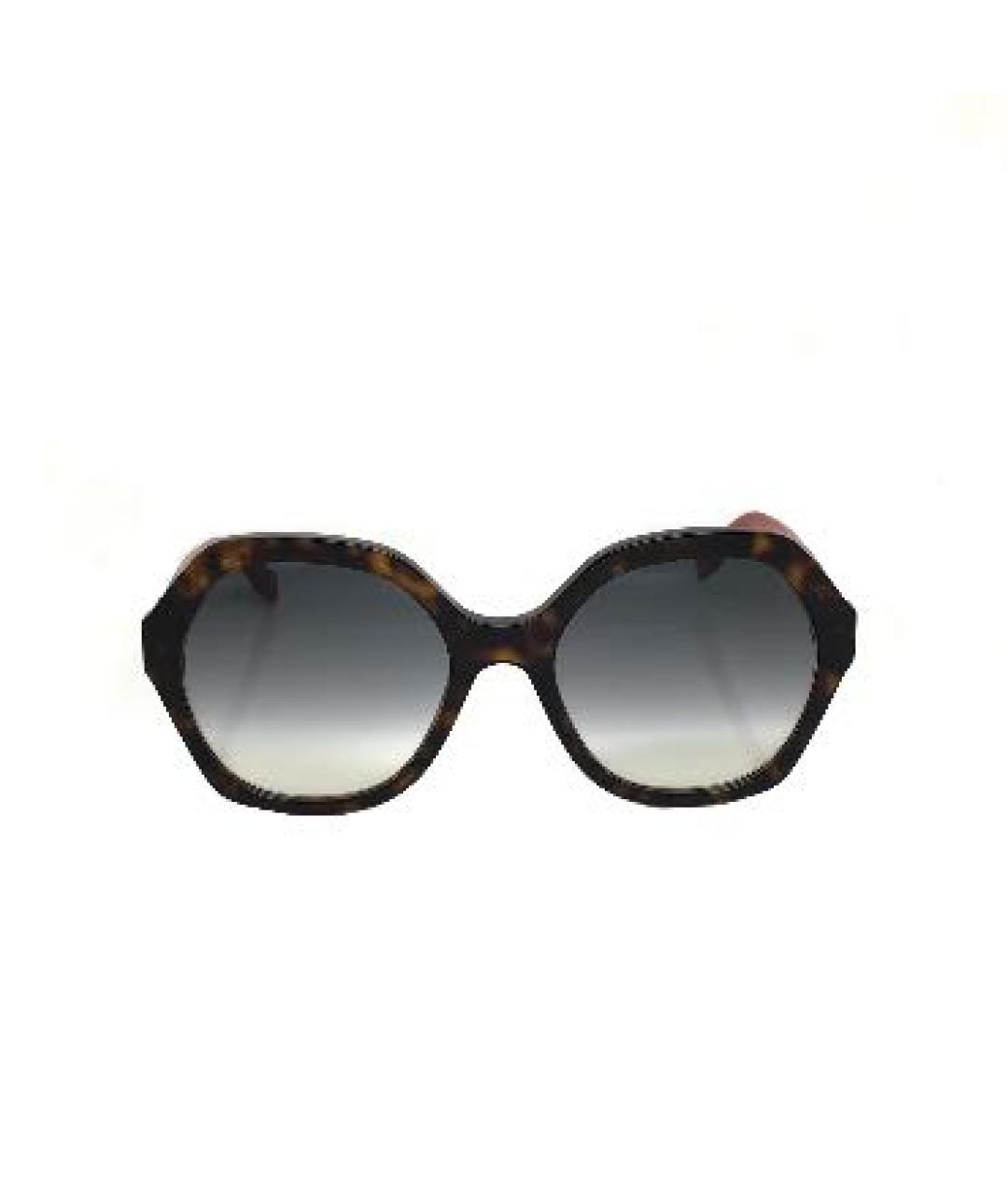 FENDI Мульти пластиковые солнцезащитные очки, фото 9