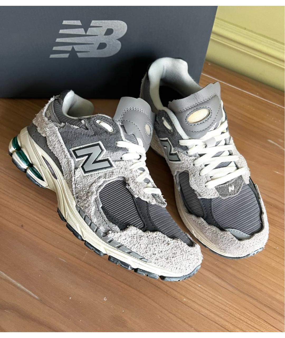 NEW BALANCE Серые кроссовки, фото 3