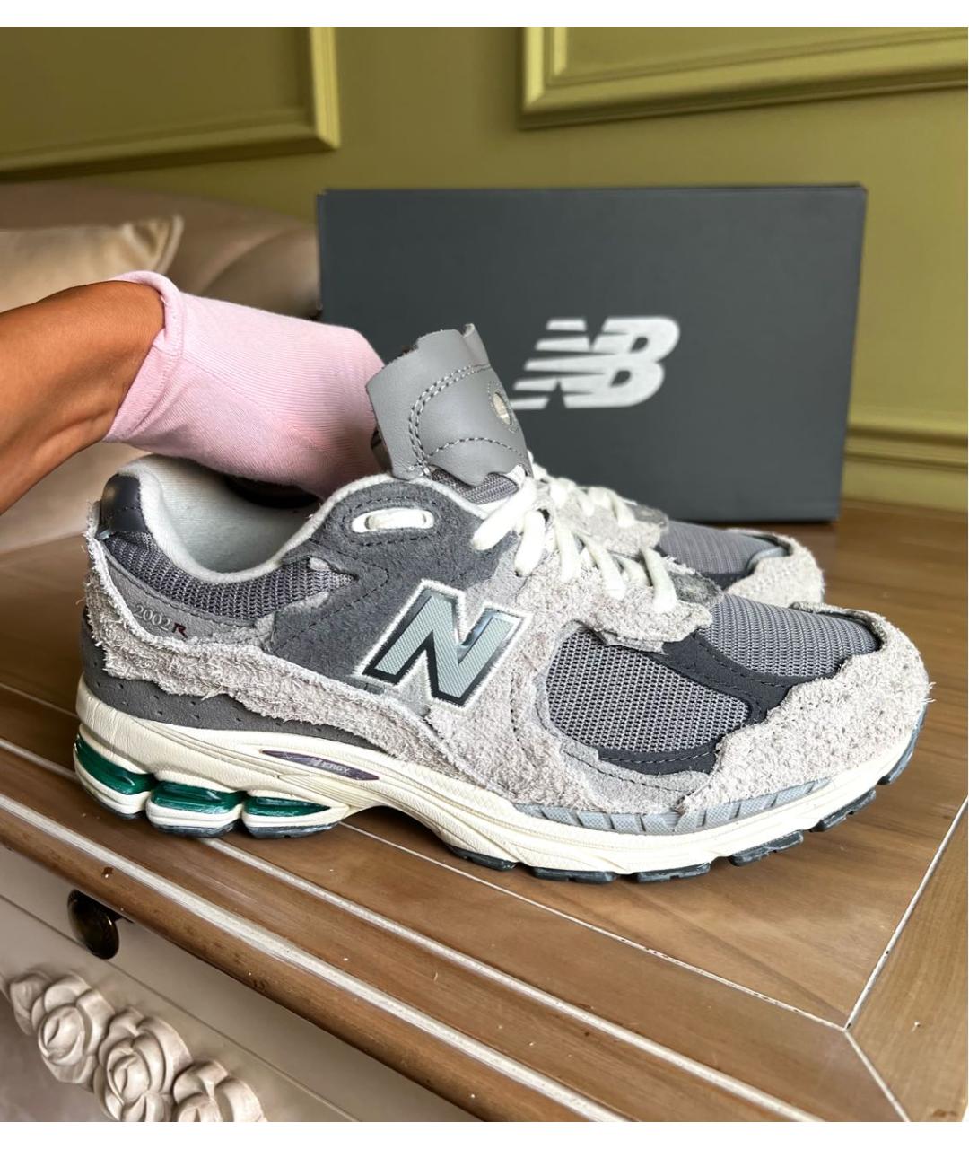 NEW BALANCE Серые кроссовки, фото 9