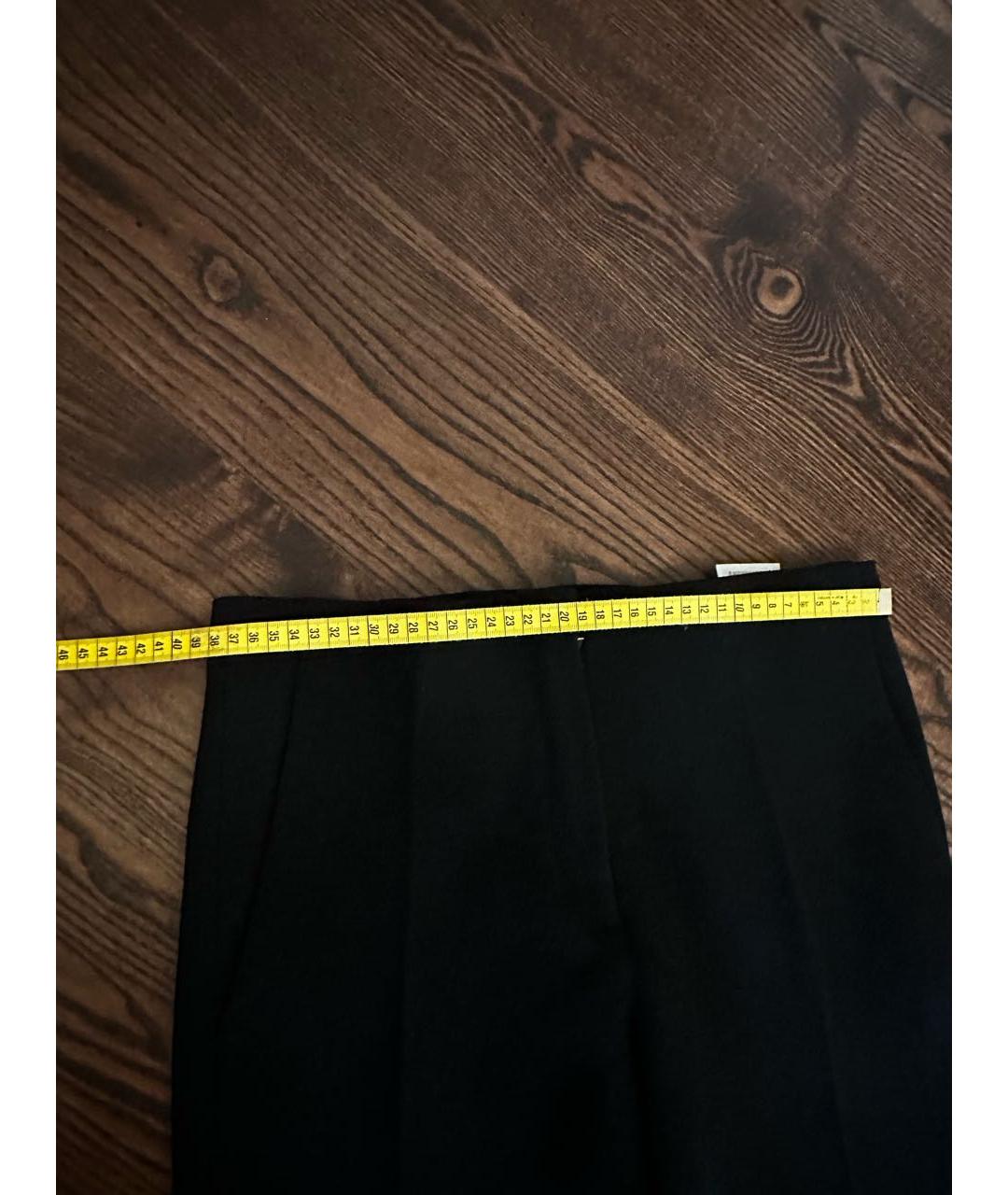 CHRISTIAN DIOR Черные шерстяные брюки узкие, фото 6