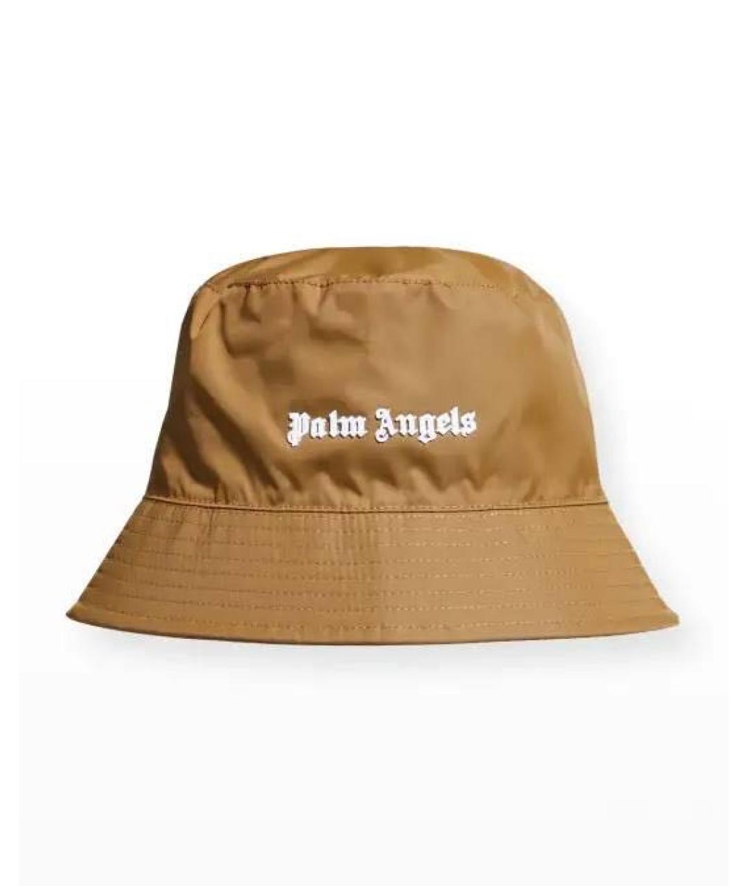 PALM ANGELS Бежевая шапка, фото 7