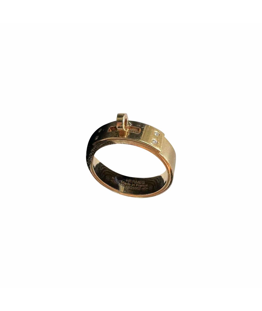 HERMES Кольцо из розового золота, фото 1