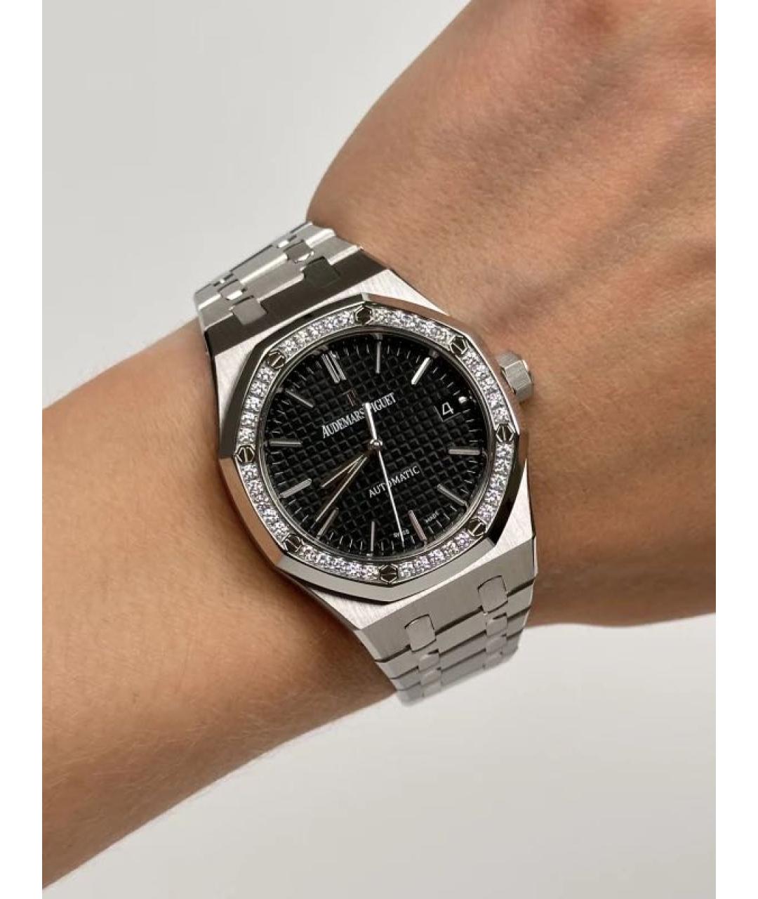 Audemars Piguet Черные стальные часы, фото 4