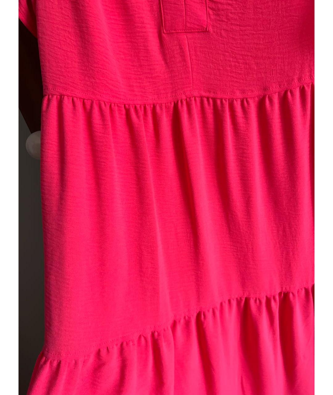 CALVIN KLEIN Розовое повседневное платье, фото 4