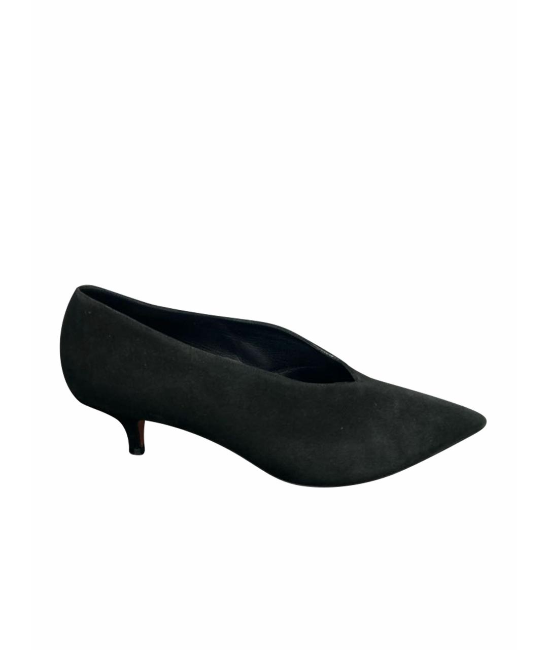 CELINE Черные замшевые туфли, фото 1