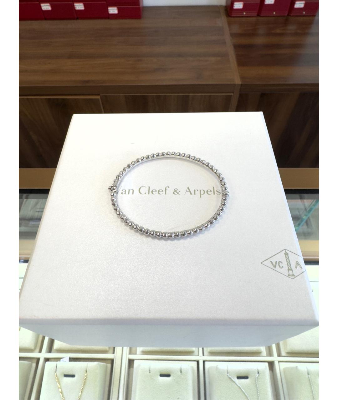 VAN CLEEF & ARPELS Серебрянный браслет из белого золота, фото 9