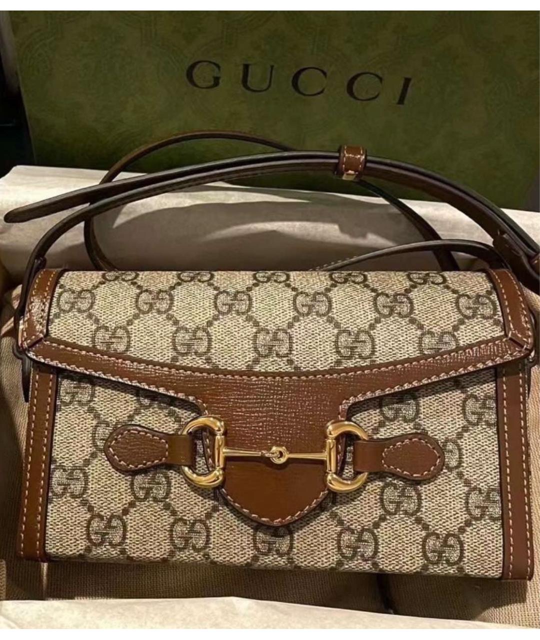 GUCCI Бежевая сумка через плечо, фото 4