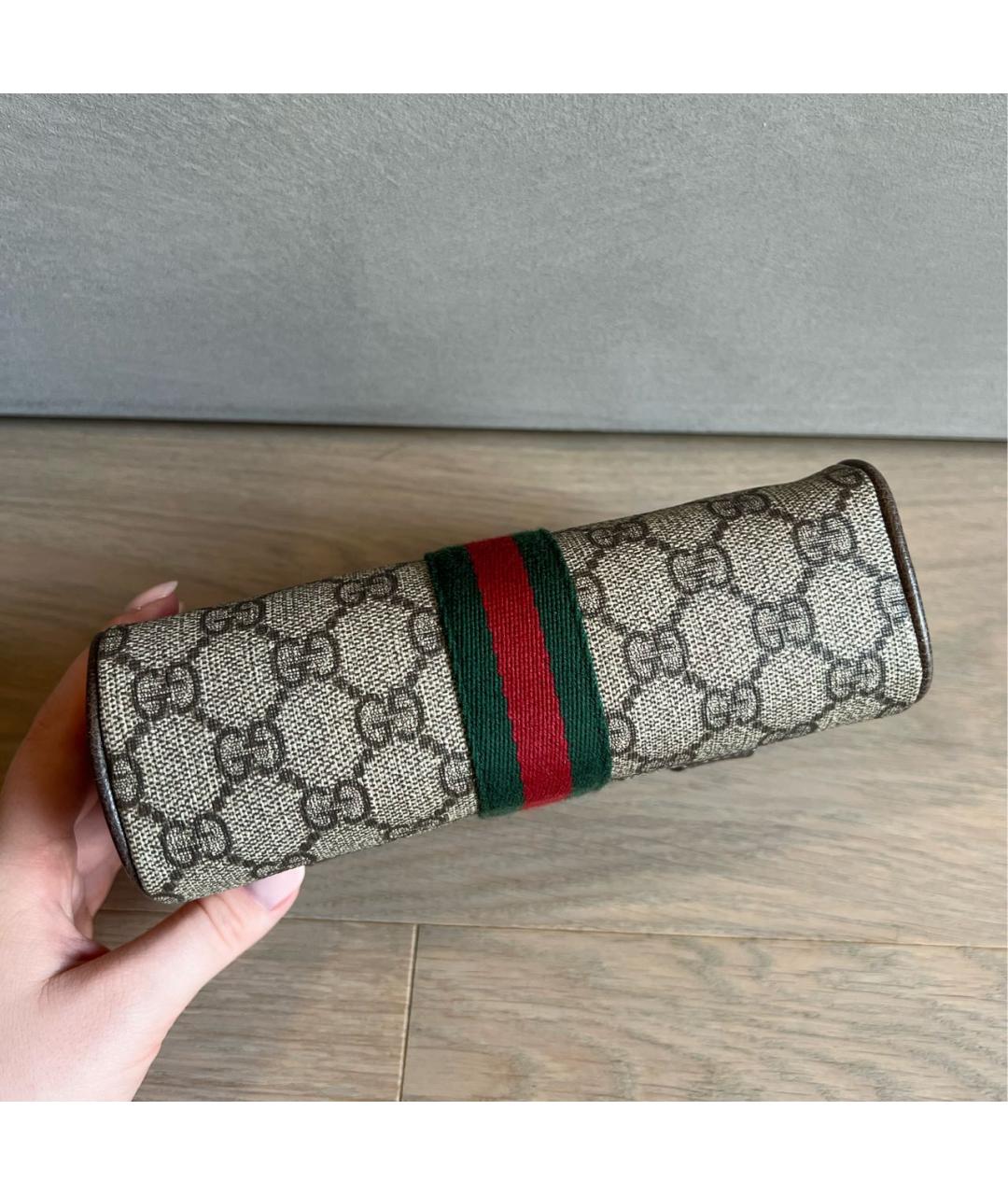 GUCCI Коричневая поясная сумка, фото 5