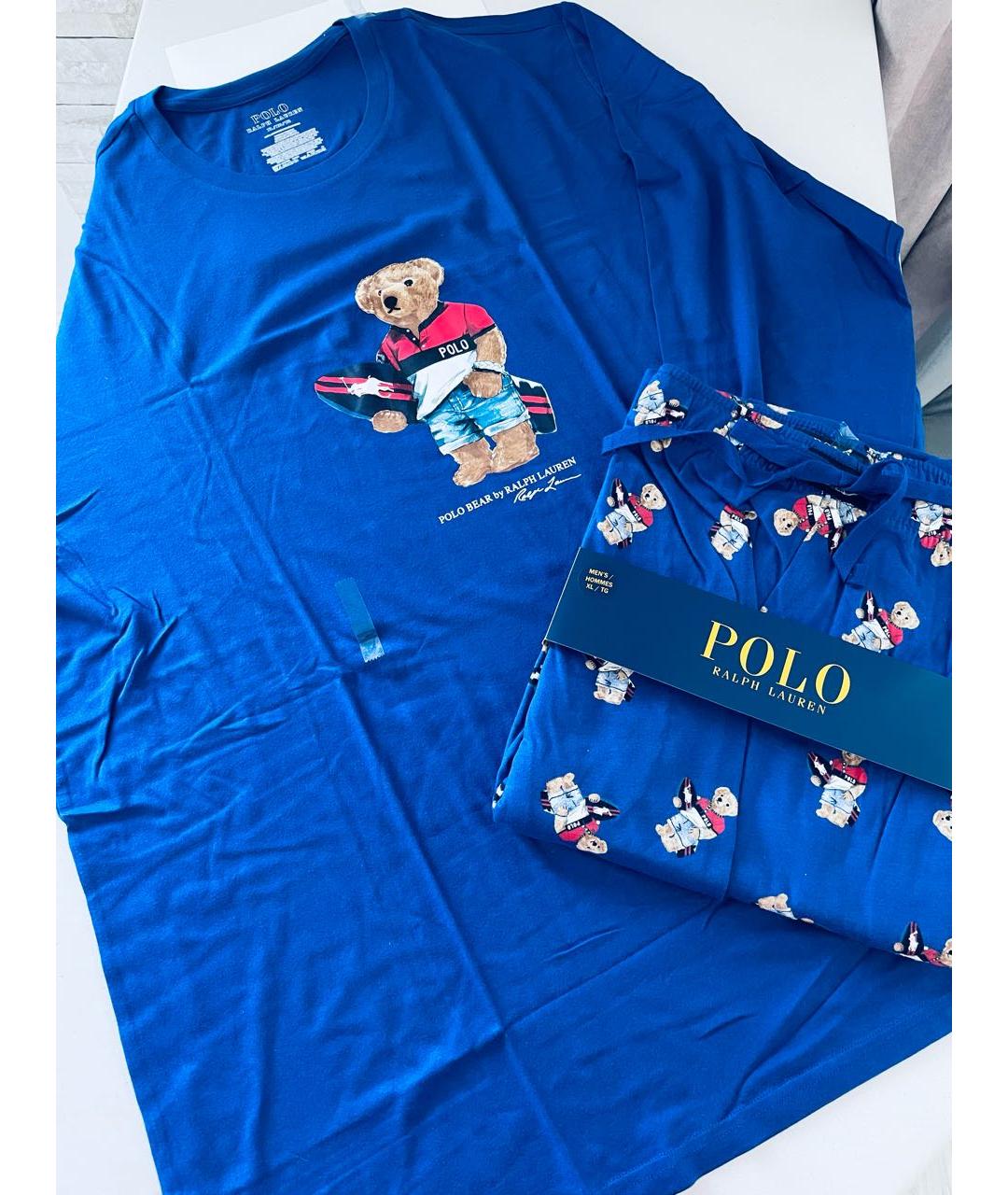 POLO RALPH LAUREN Синяя пижама, фото 5