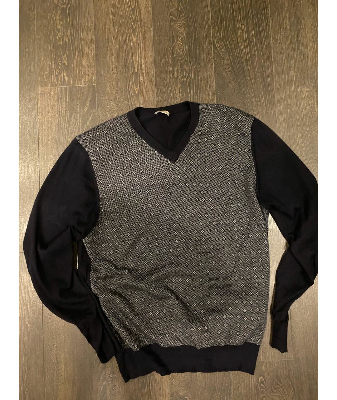 CRUCIANI Темно-синий кашемировый джемпер / свитер, фото 5