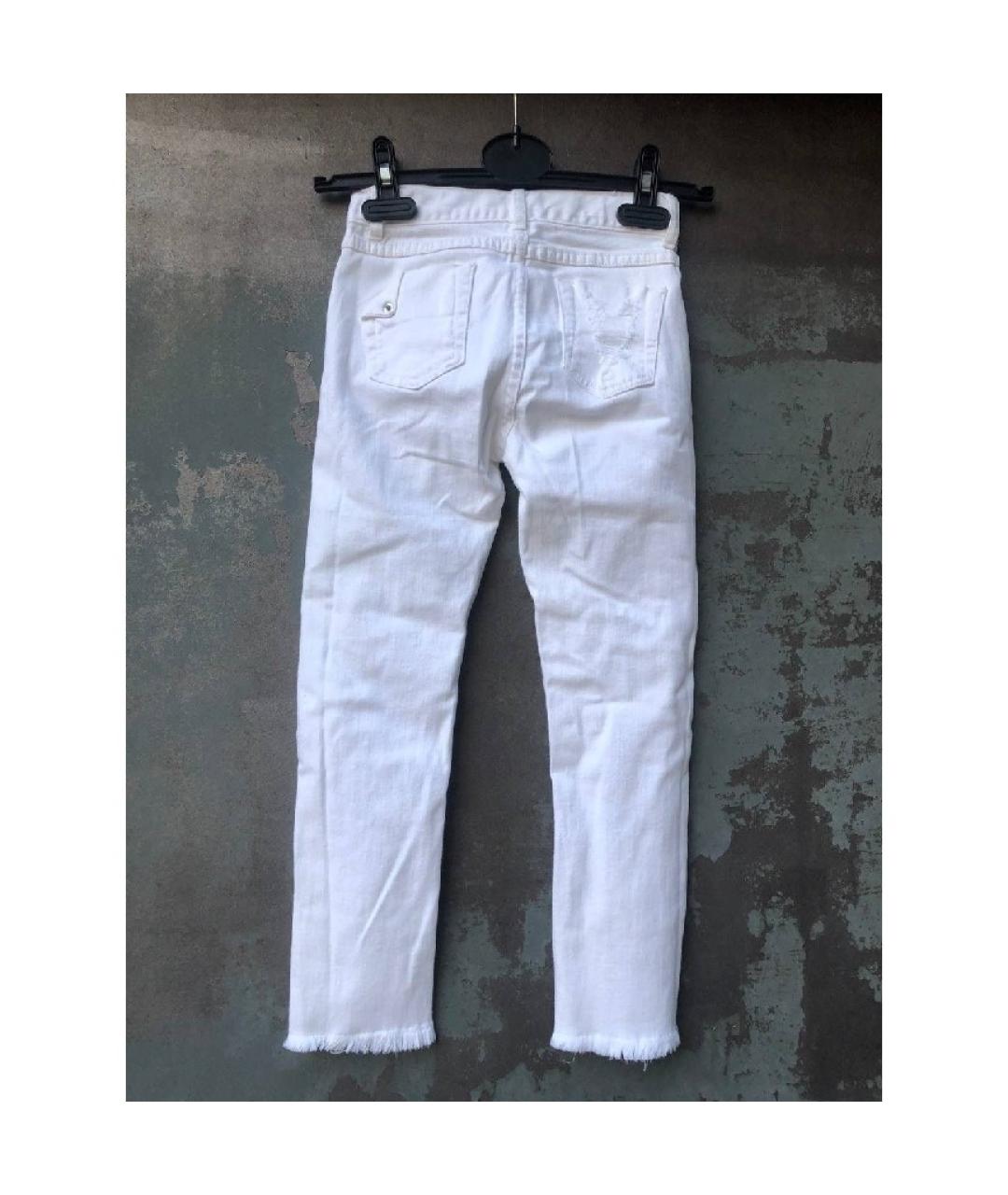 TWIN-SET Белые хлопковые брюки и шорты, фото 3