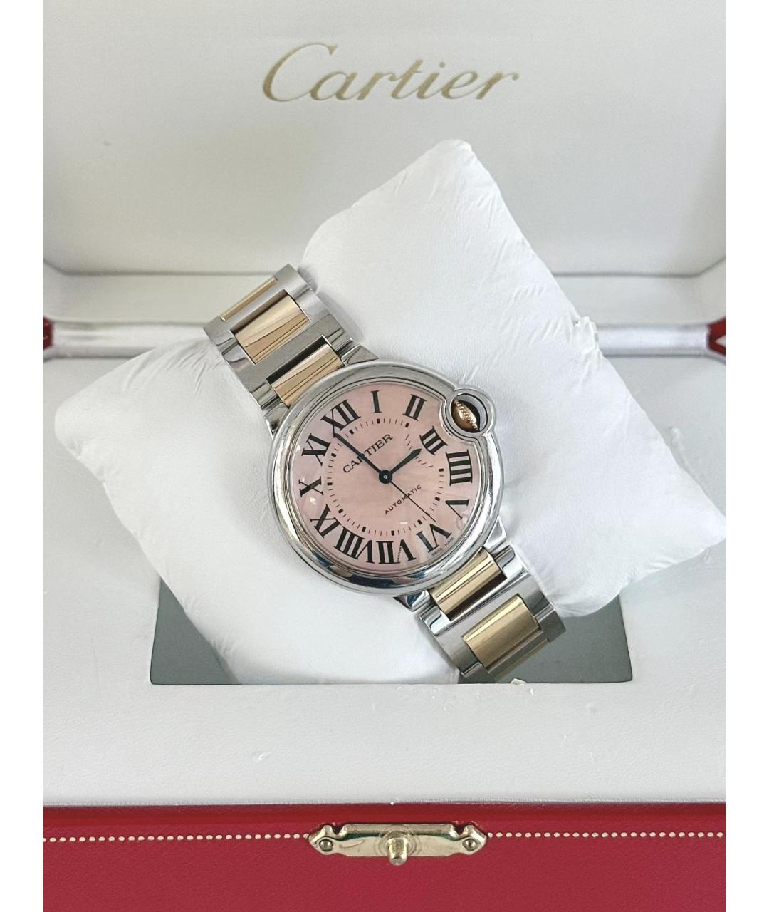 CARTIER Розовые часы, фото 5