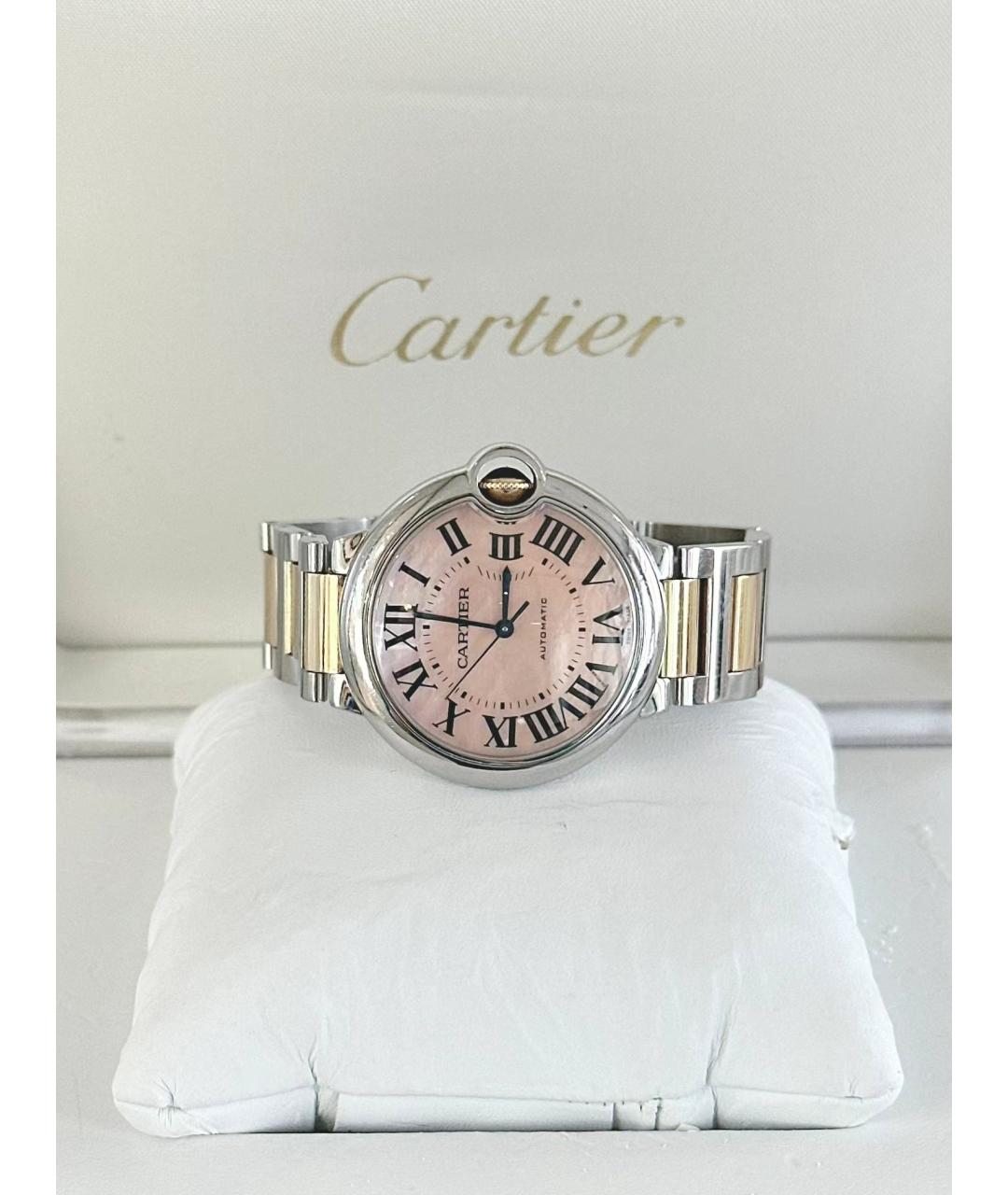 CARTIER Розовые часы, фото 8