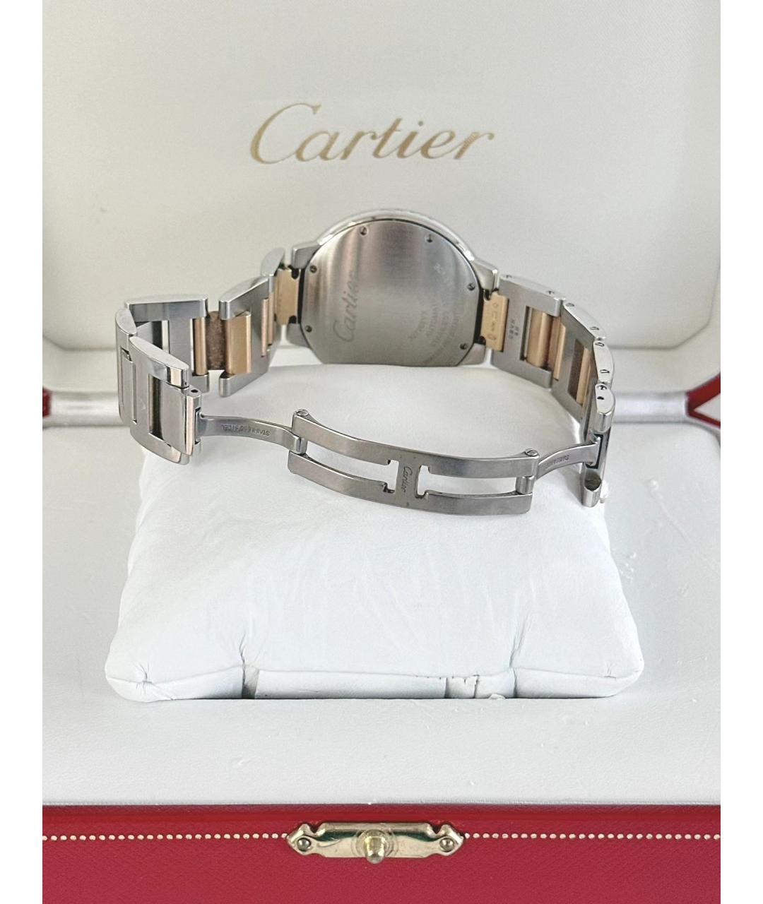 CARTIER Розовые часы, фото 9