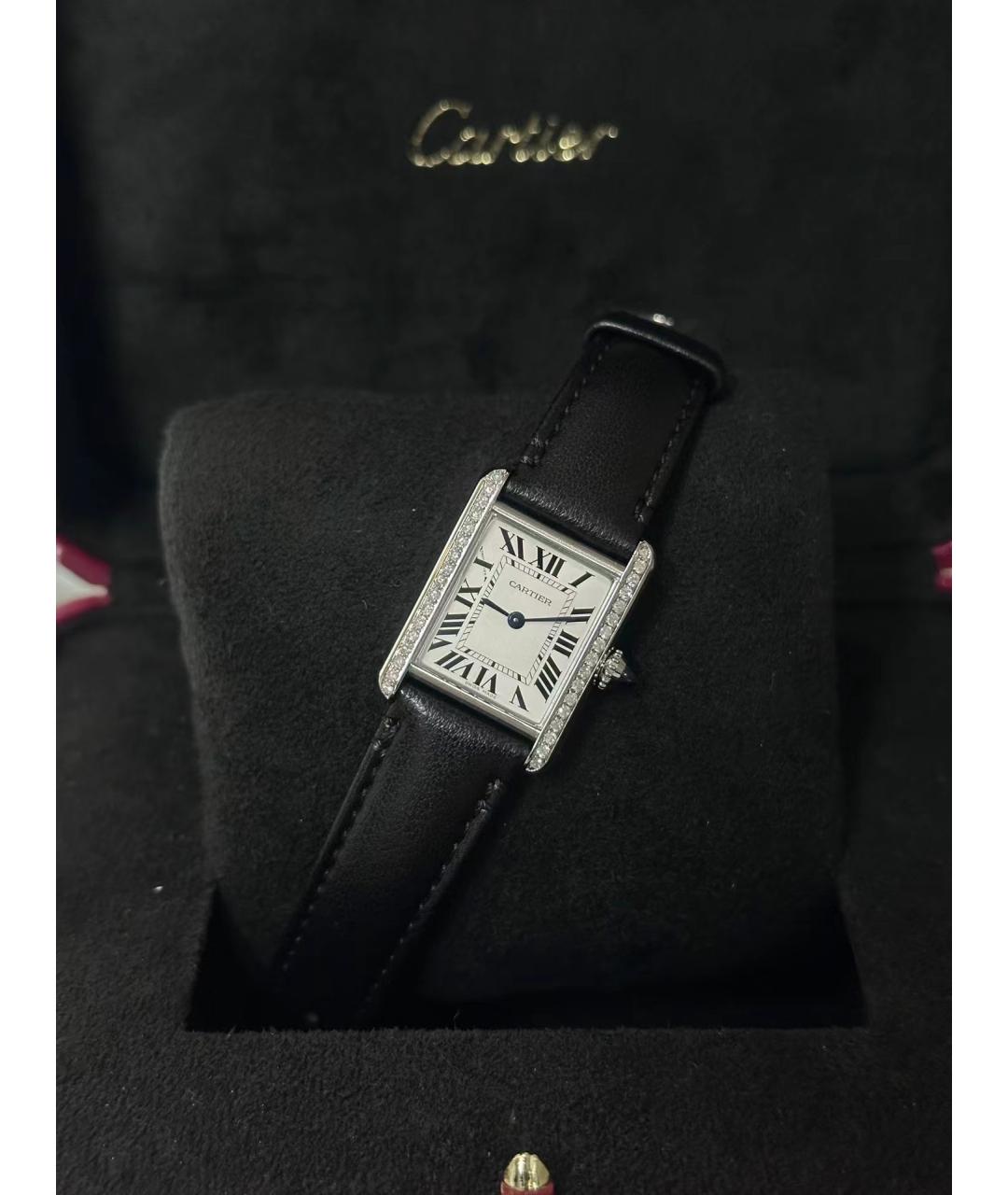 CARTIER Серебряные часы, фото 2