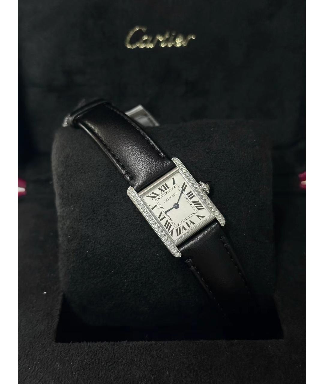 CARTIER Серебряные часы, фото 7