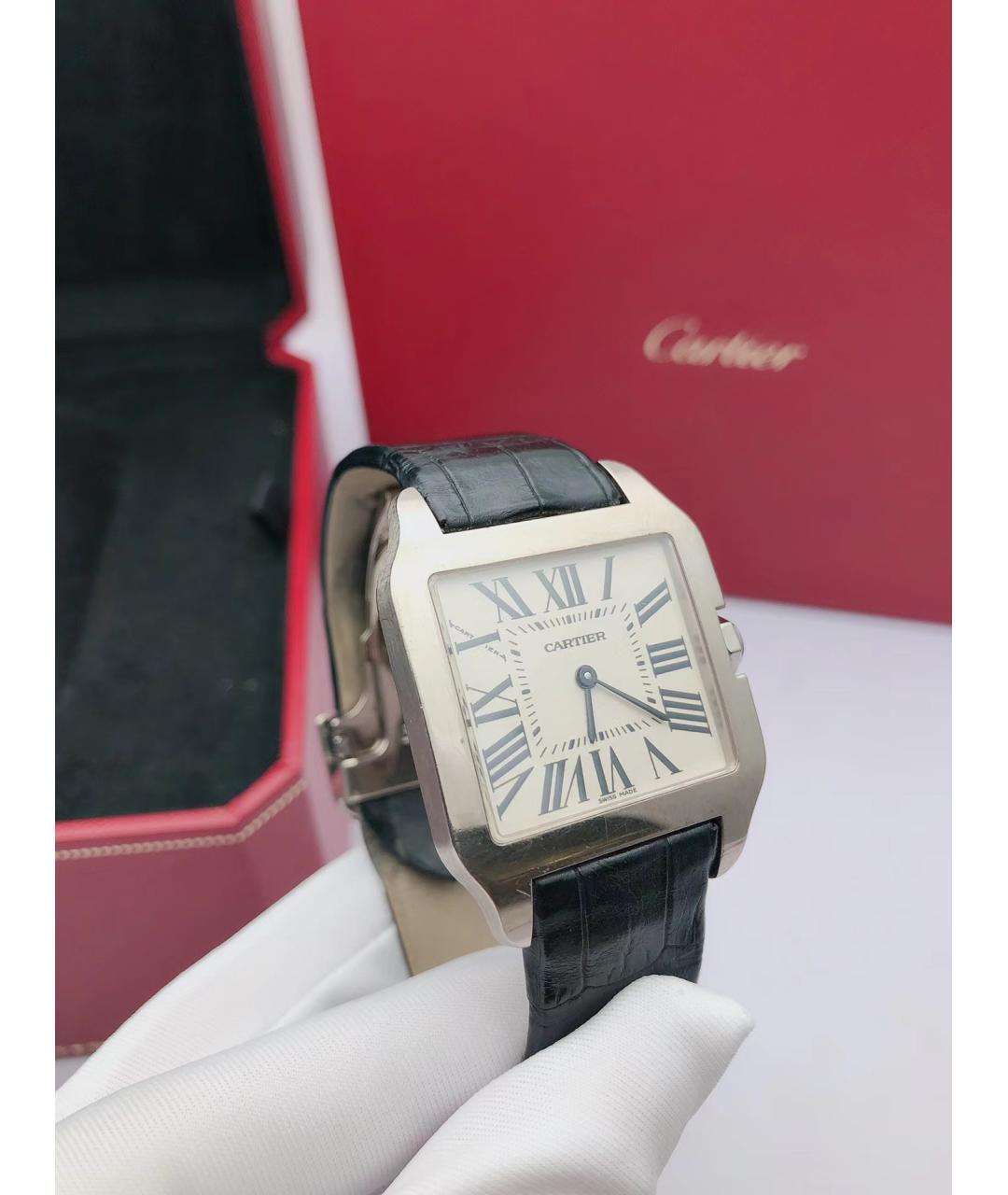 CARTIER Серебряные часы, фото 3