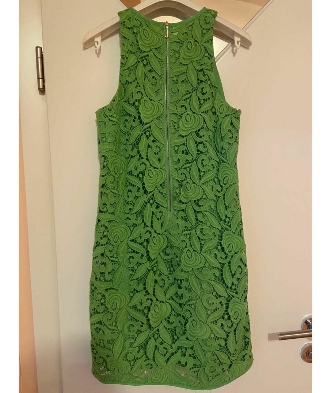JUICY COUTURE Зеленые хлопковое повседневное платье, фото 2