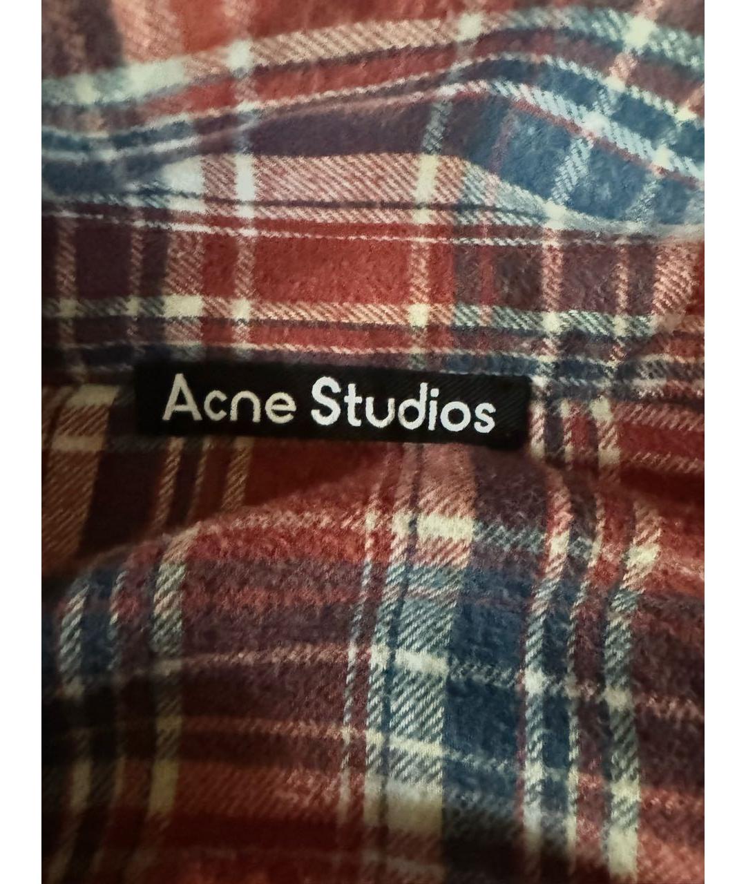 ACNE STUDIOS Мульти хлопковая рубашка, фото 3