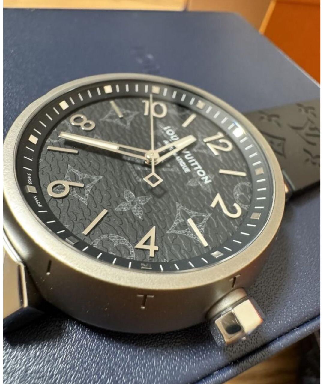 LOUIS VUITTON Серебряные металлические часы, фото 3