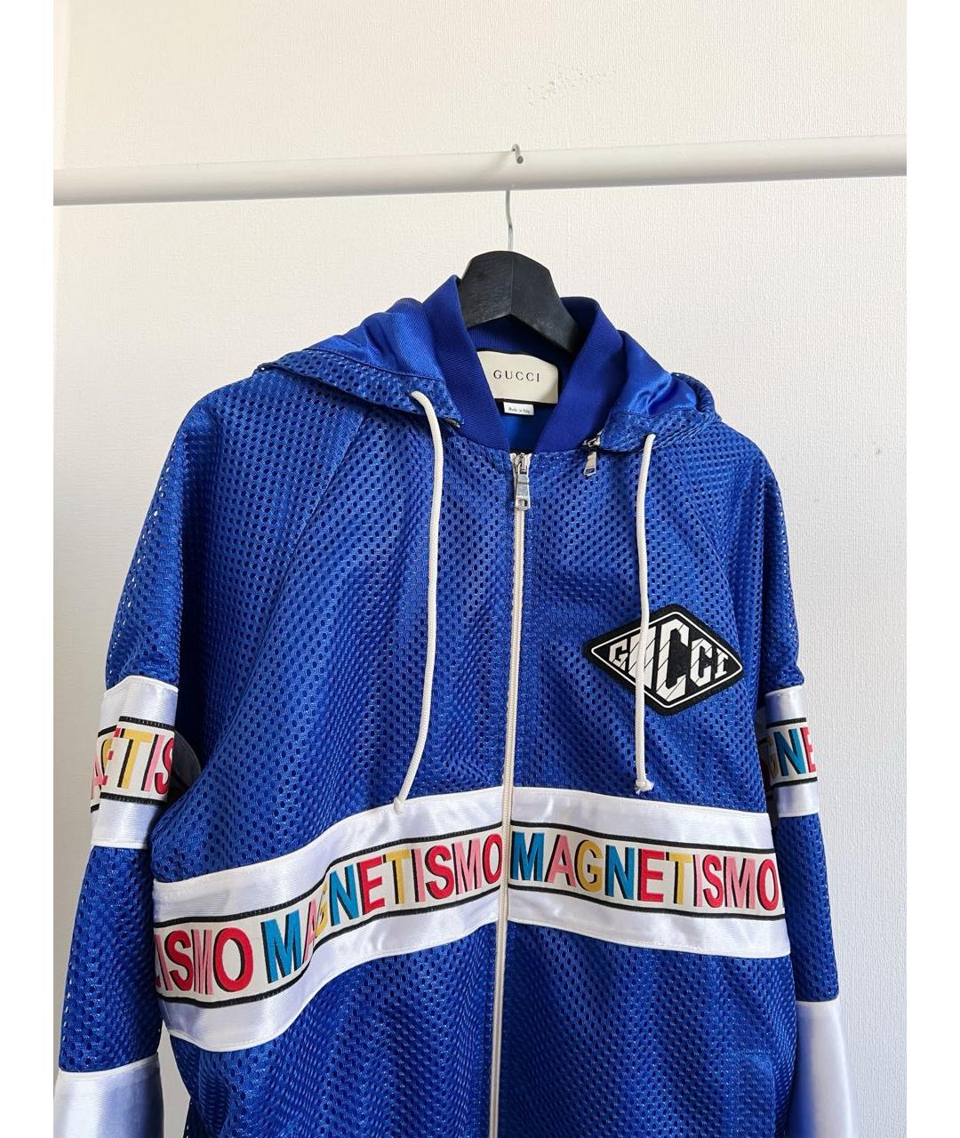 GUCCI Синяя куртка, фото 2