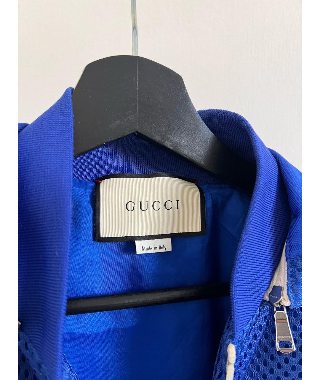 GUCCI Синяя куртка, фото 4