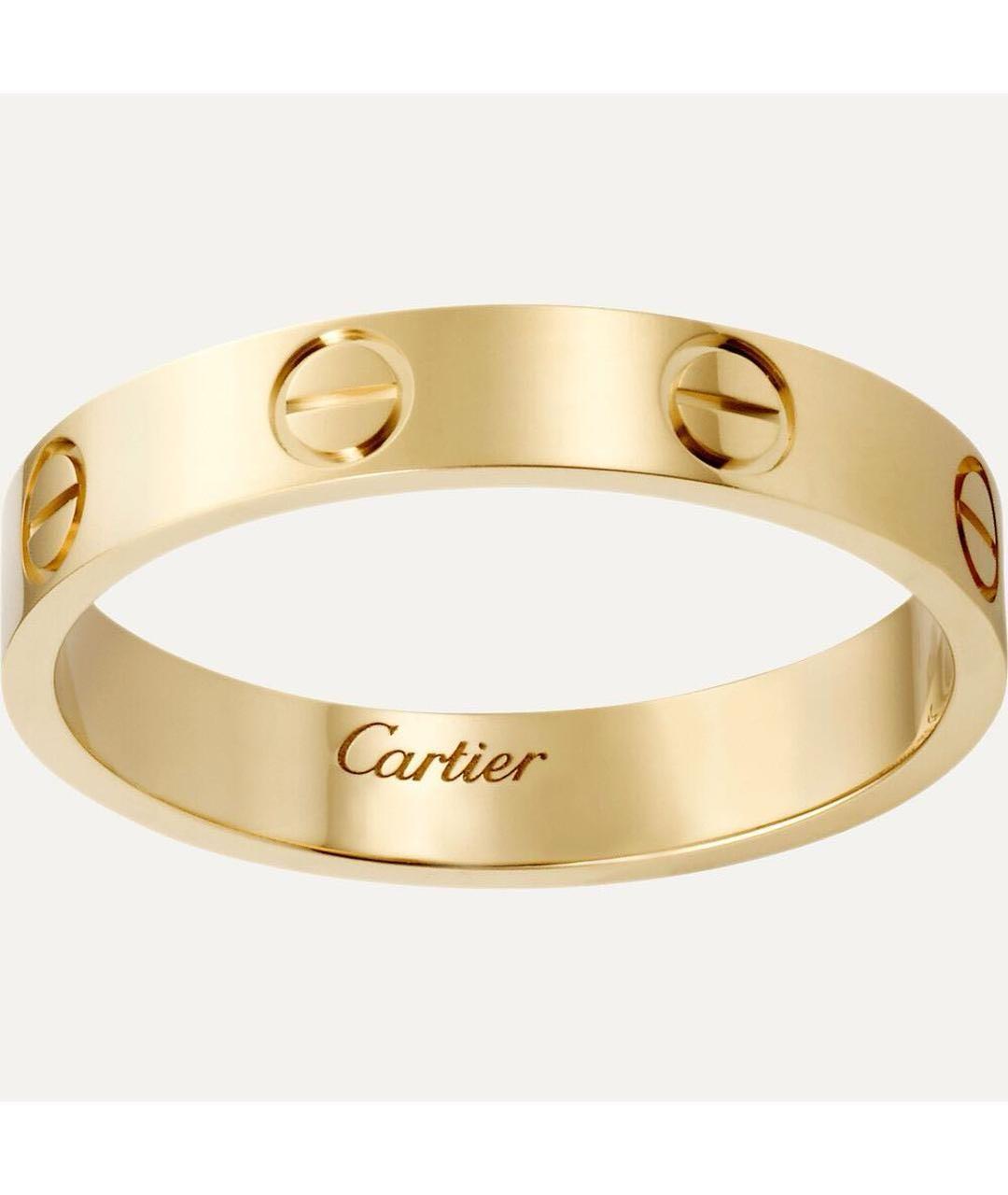 CARTIER Желтое кольцо из желтого золота, фото 8