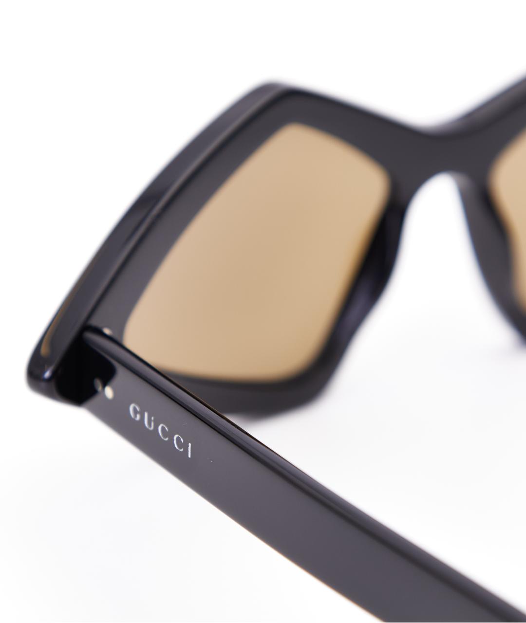 GUCCI Черные пластиковые солнцезащитные очки, фото 4