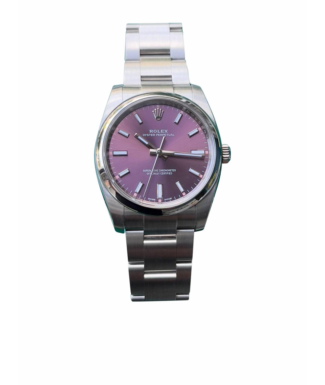 ROLEX Фиолетовые металлические часы, фото 1