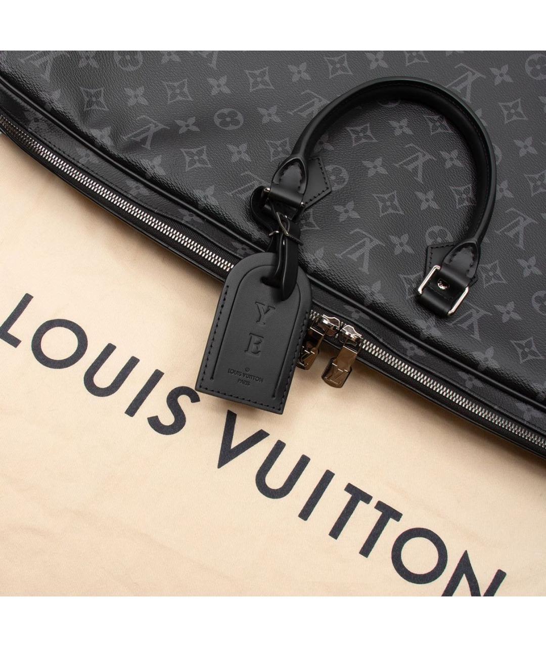 LOUIS VUITTON Серая дорожная/спортивная сумка, фото 4