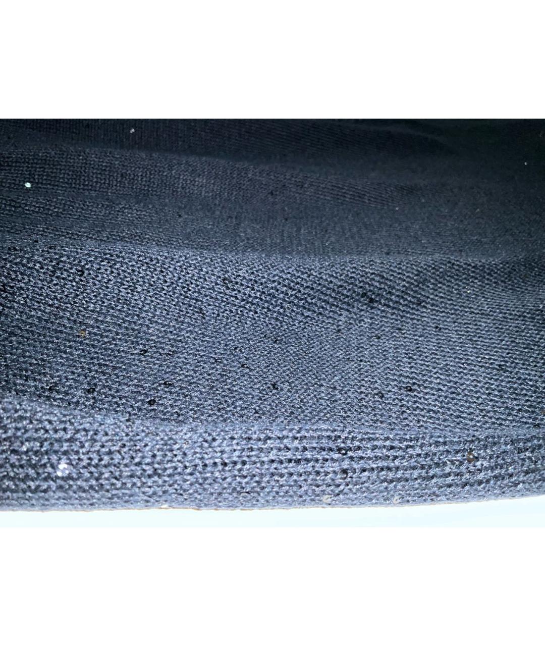 BRUNELLO CUCINELLI Синее хлопковое повседневное платье, фото 3