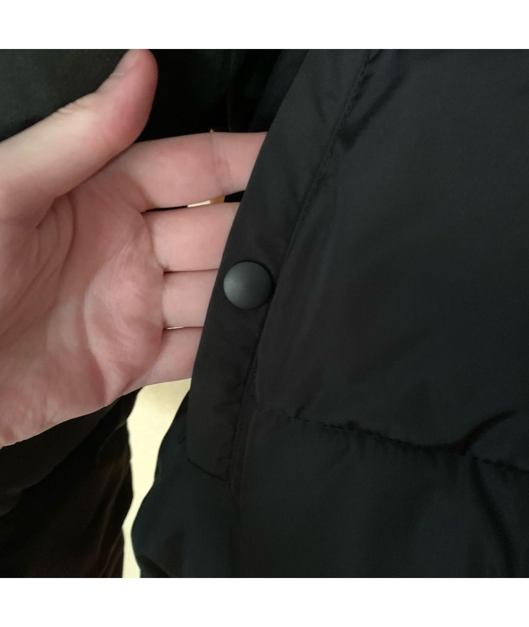 BALENCIAGA Черная синтетическая куртка, фото 6