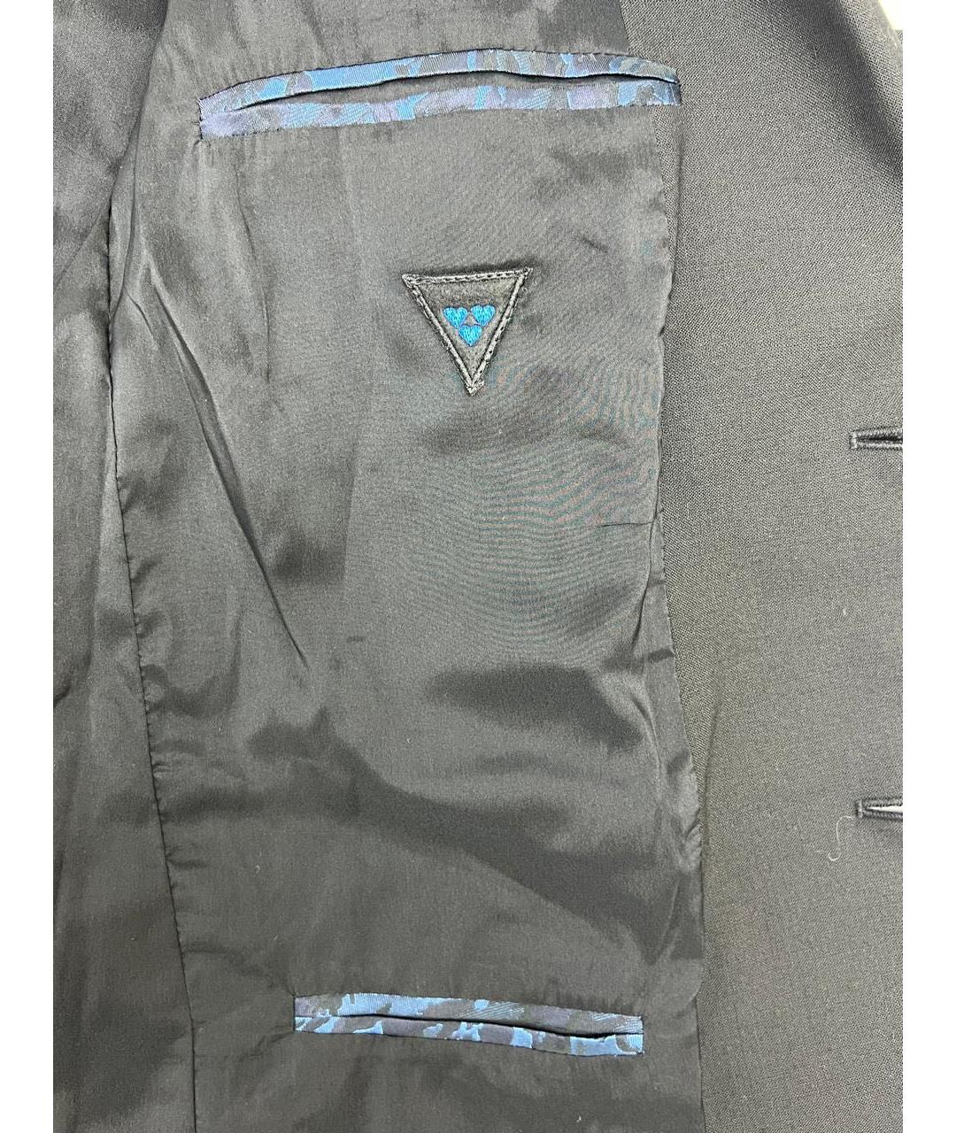 TWIN-SET Черный полиэстеровый жакет/пиджак, фото 4