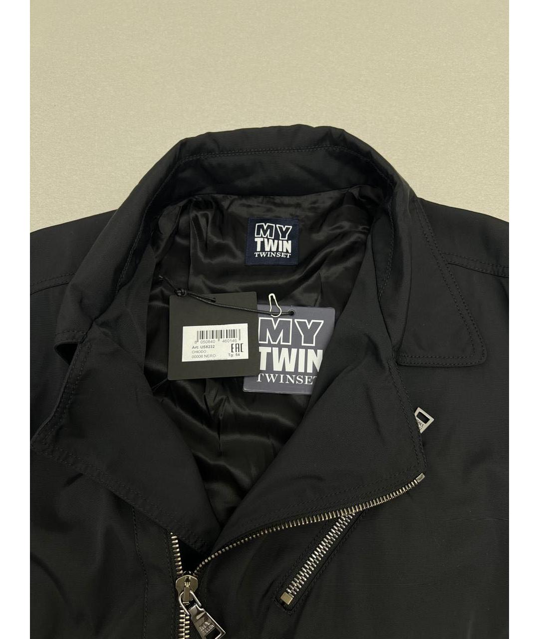 TWIN-SET Черная куртка, фото 4