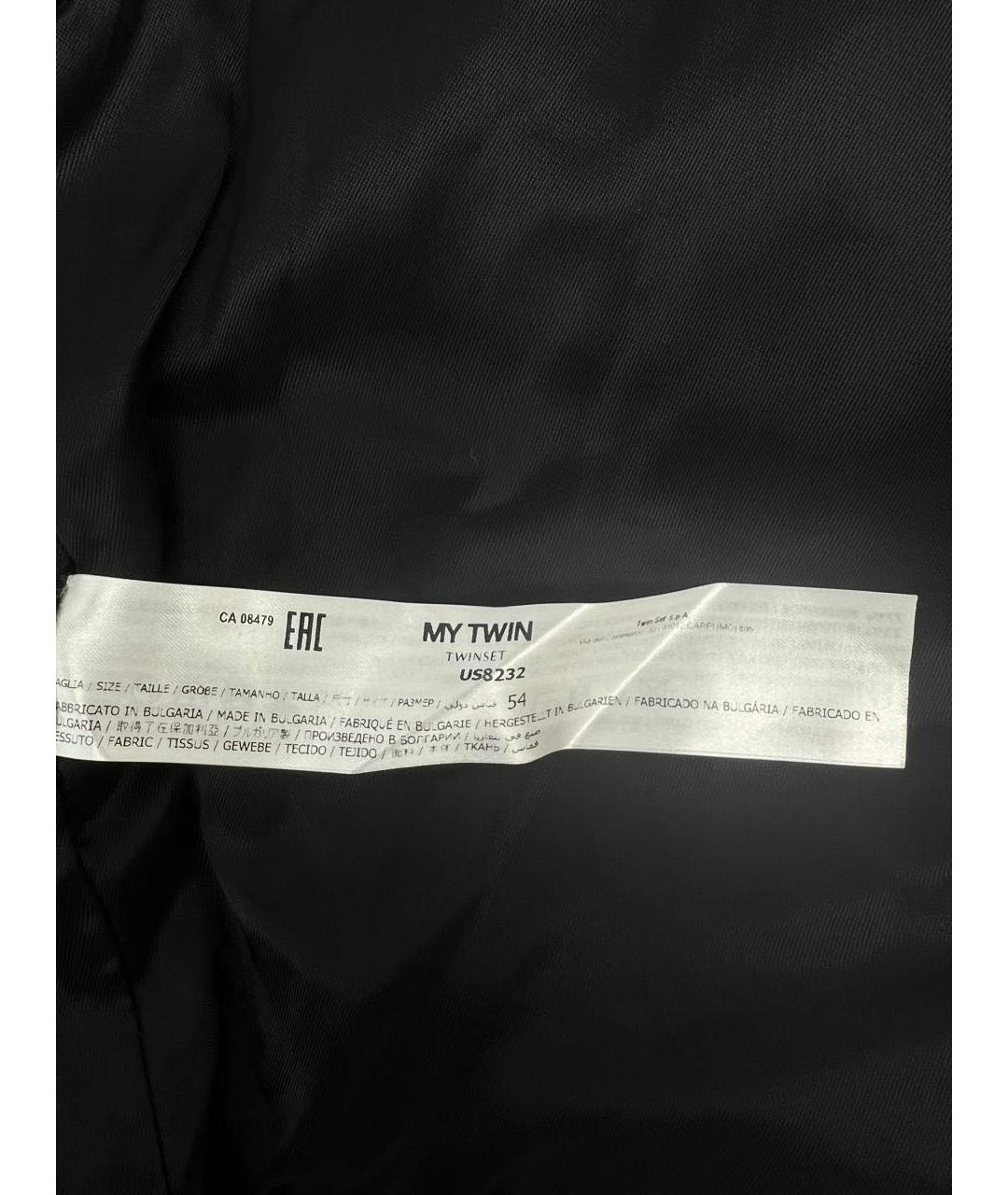 TWIN-SET Черная куртка, фото 7