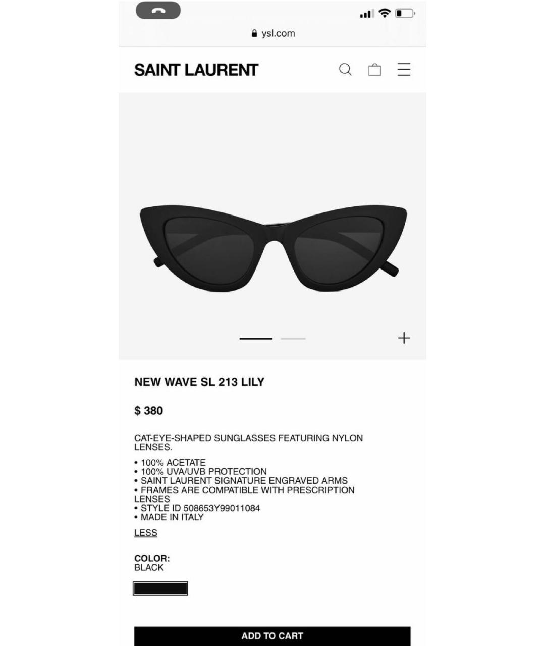 SAINT LAURENT Коричневые пластиковые солнцезащитные очки, фото 6