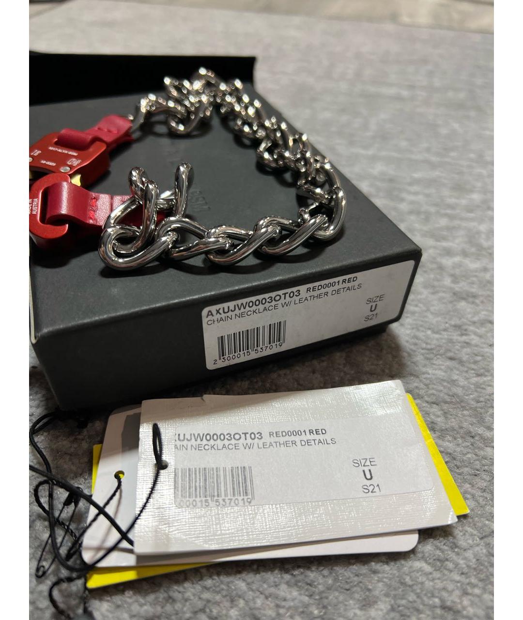 1017 ALYX 9SM Серебрянный с серебряным покрытием браслет, фото 3