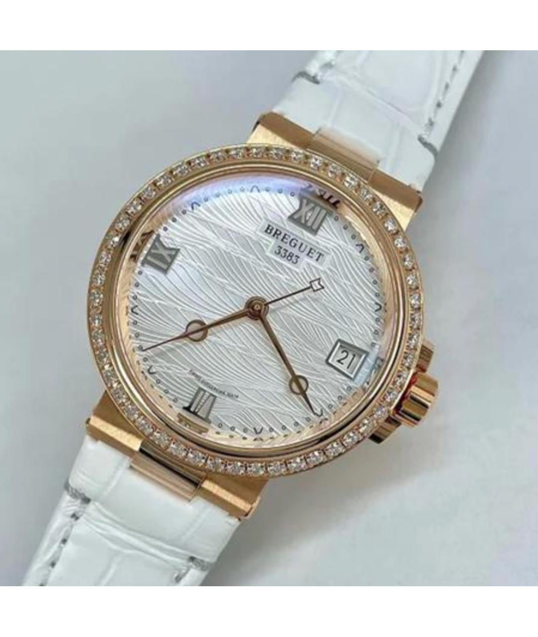 Breguet Белые часы из розового золота, фото 2