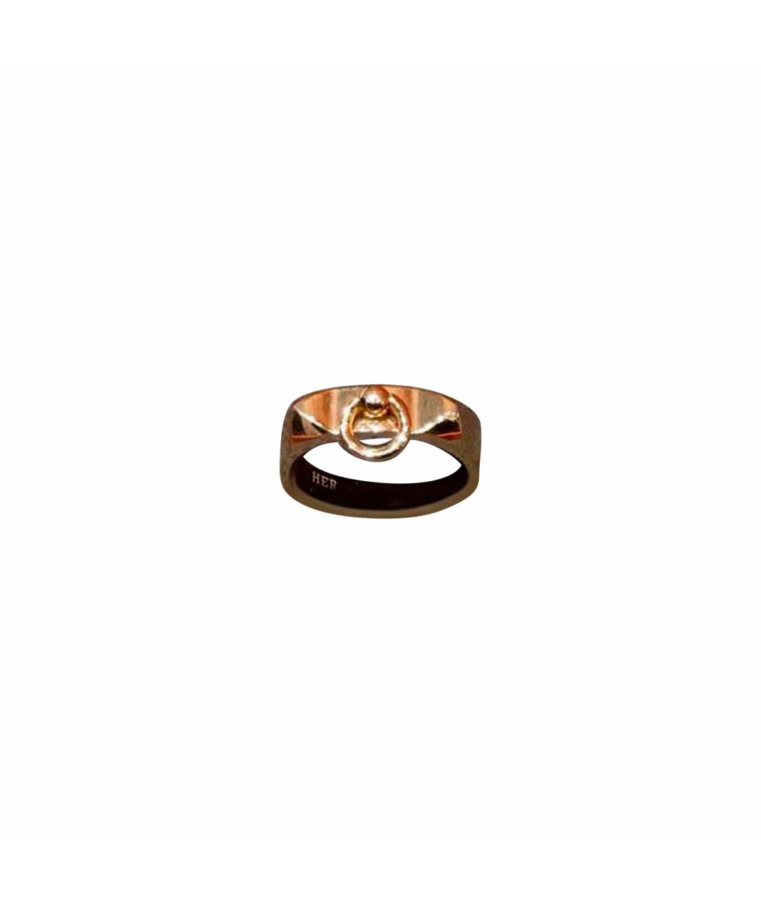 HERMES Розовое кольцо из розового золота, фото 1