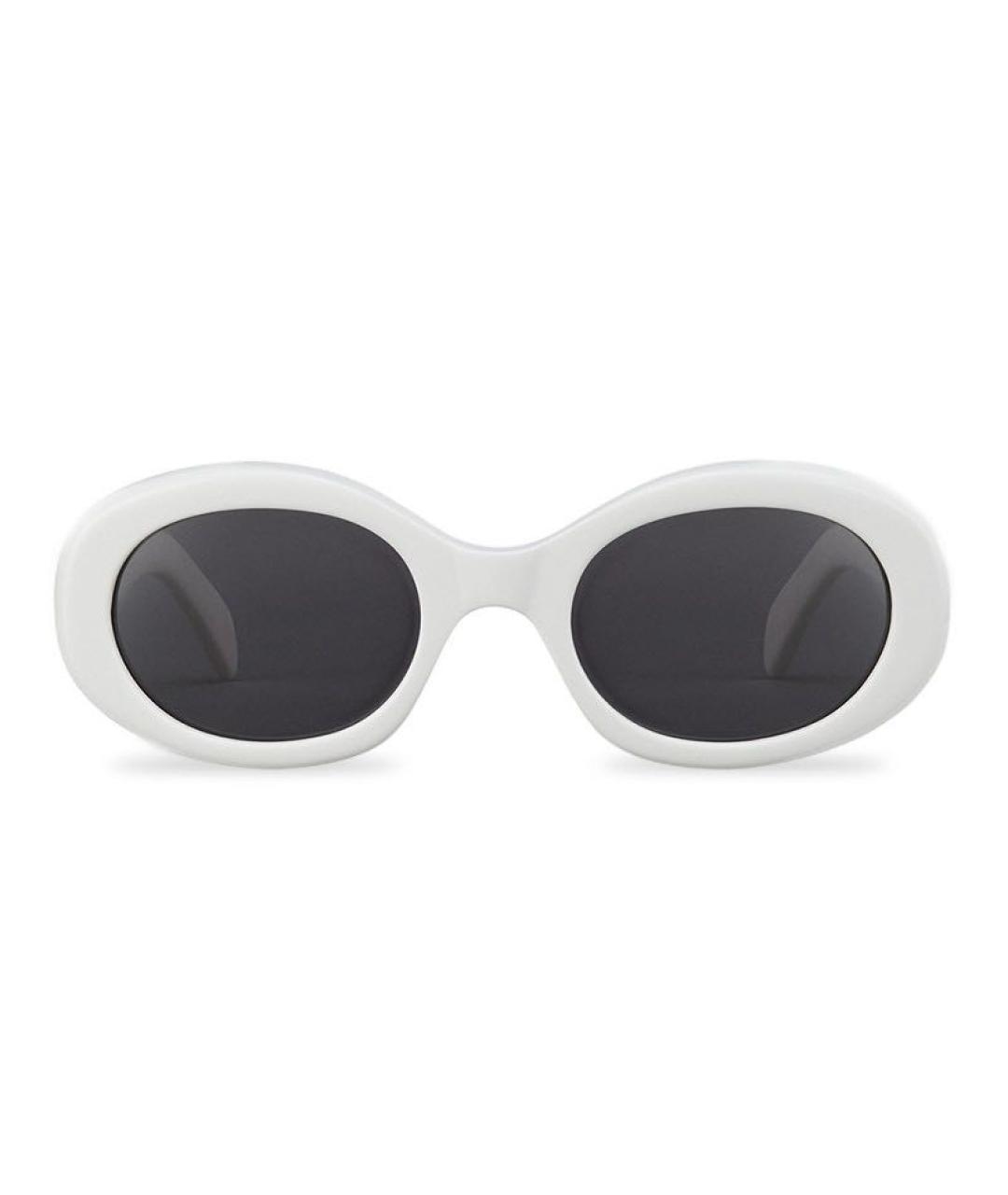 CELINE Белые солнцезащитные очки, фото 9