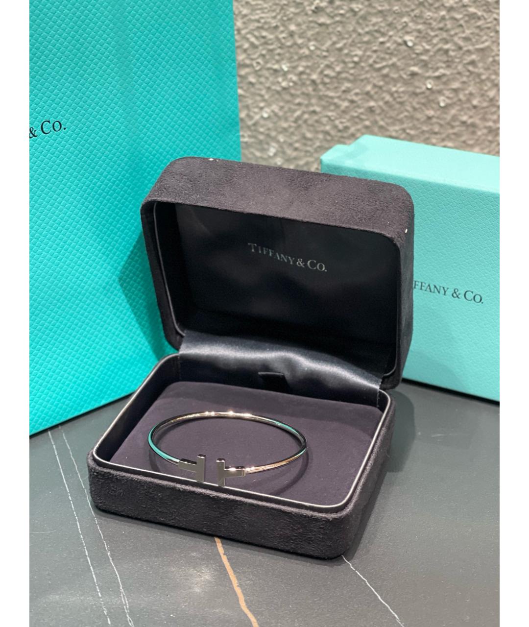 TIFFANY&CO Белый браслет из белого золота, фото 4