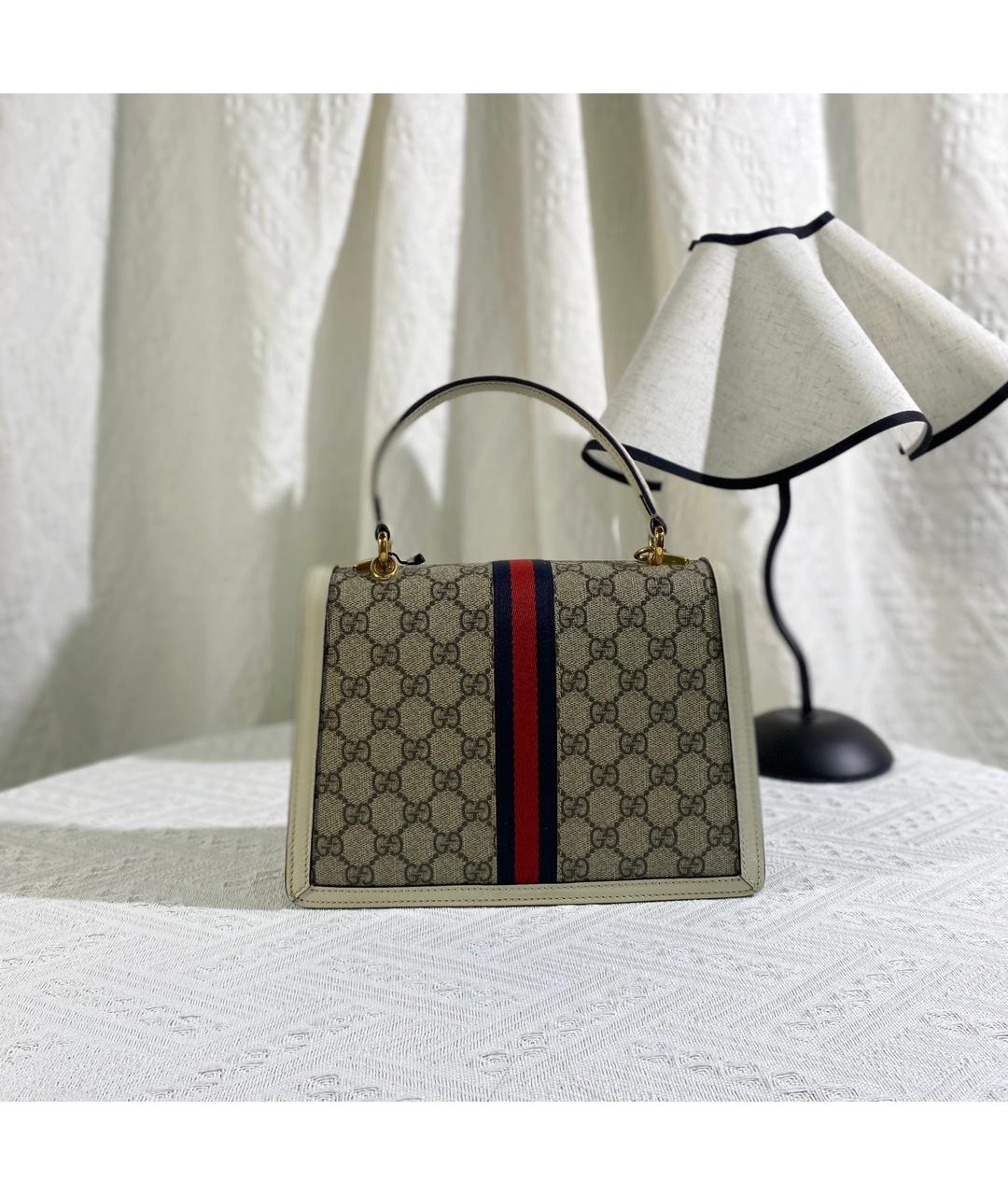 GUCCI Бежевая деним сумка через плечо, фото 2