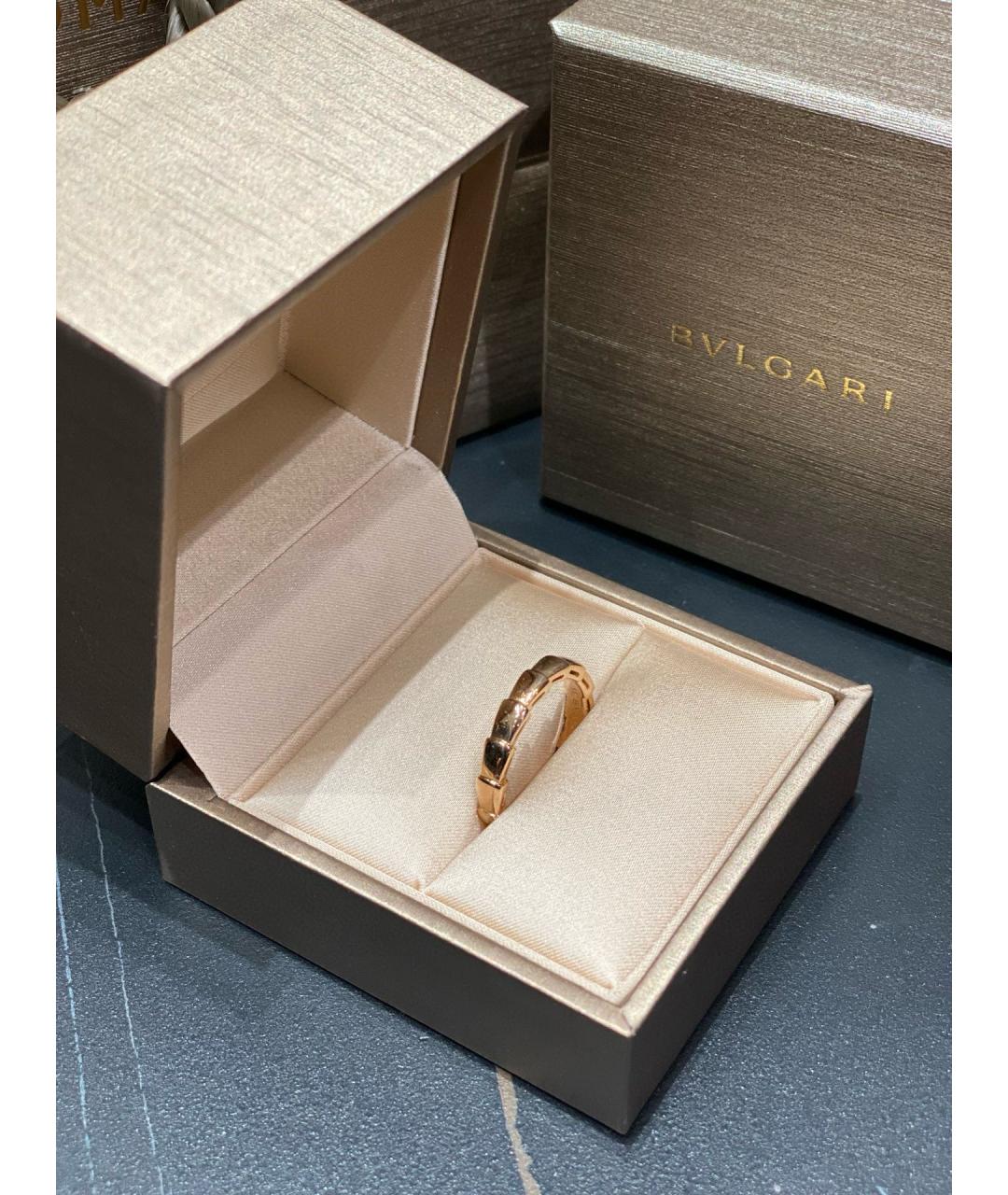 BVLGARI Розовое кольцо из розового золота, фото 4