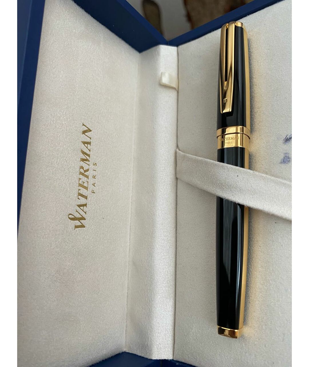 WATERMAN Черная перьевая ручка, фото 4