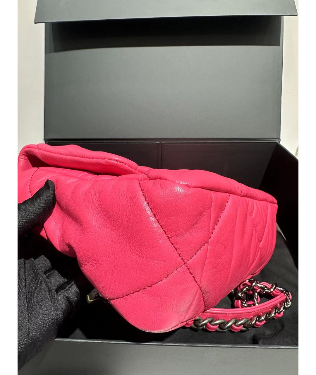 CHANEL Розовая сумка через плечо, фото 3