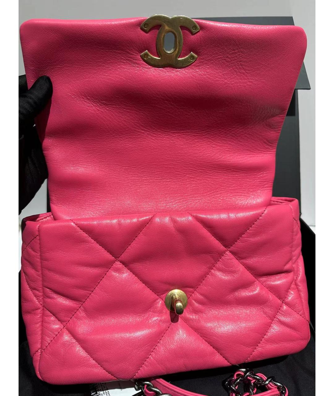 CHANEL Розовая сумка через плечо, фото 4