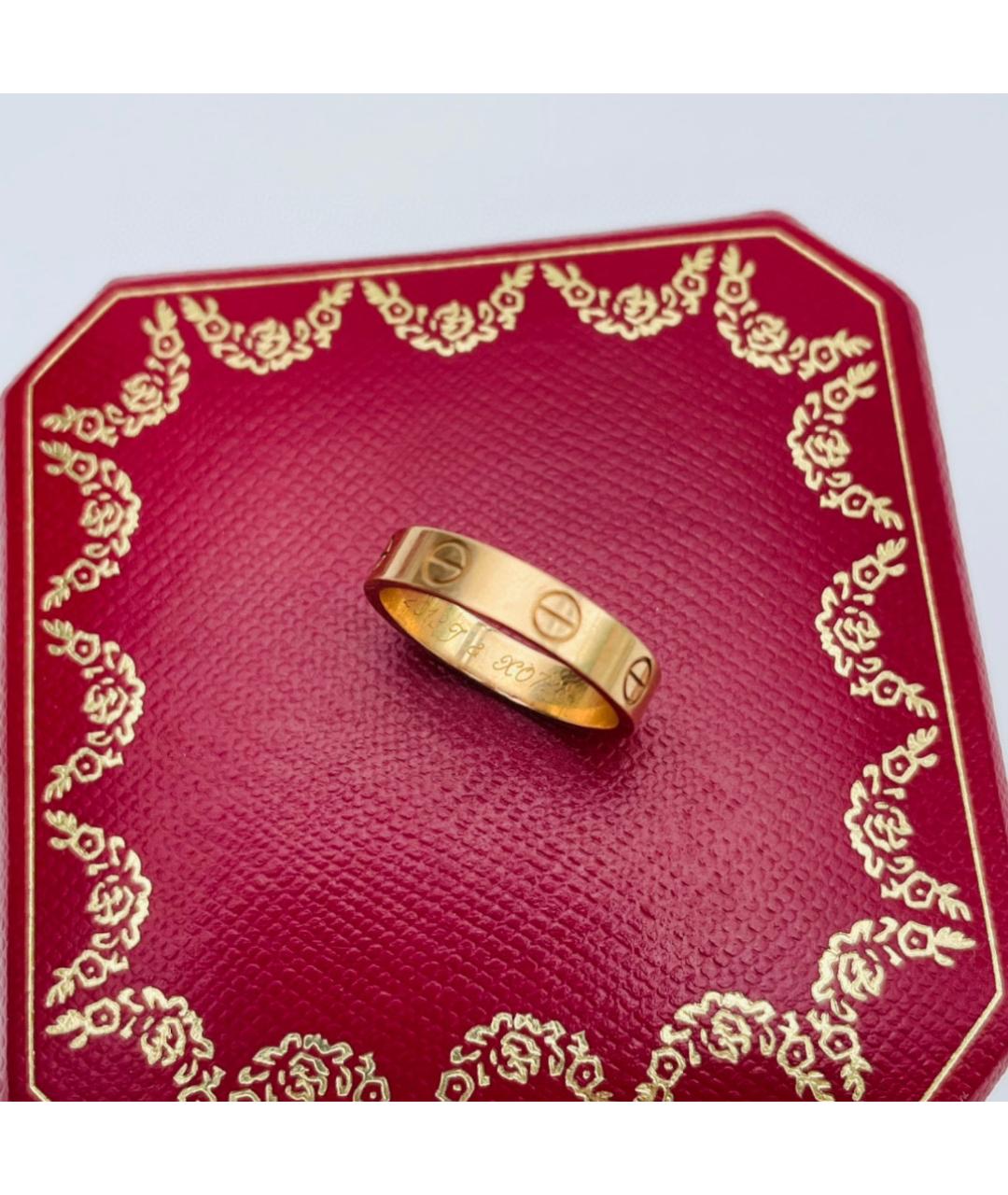 CARTIER Золотое кольцо из розового золота, фото 6