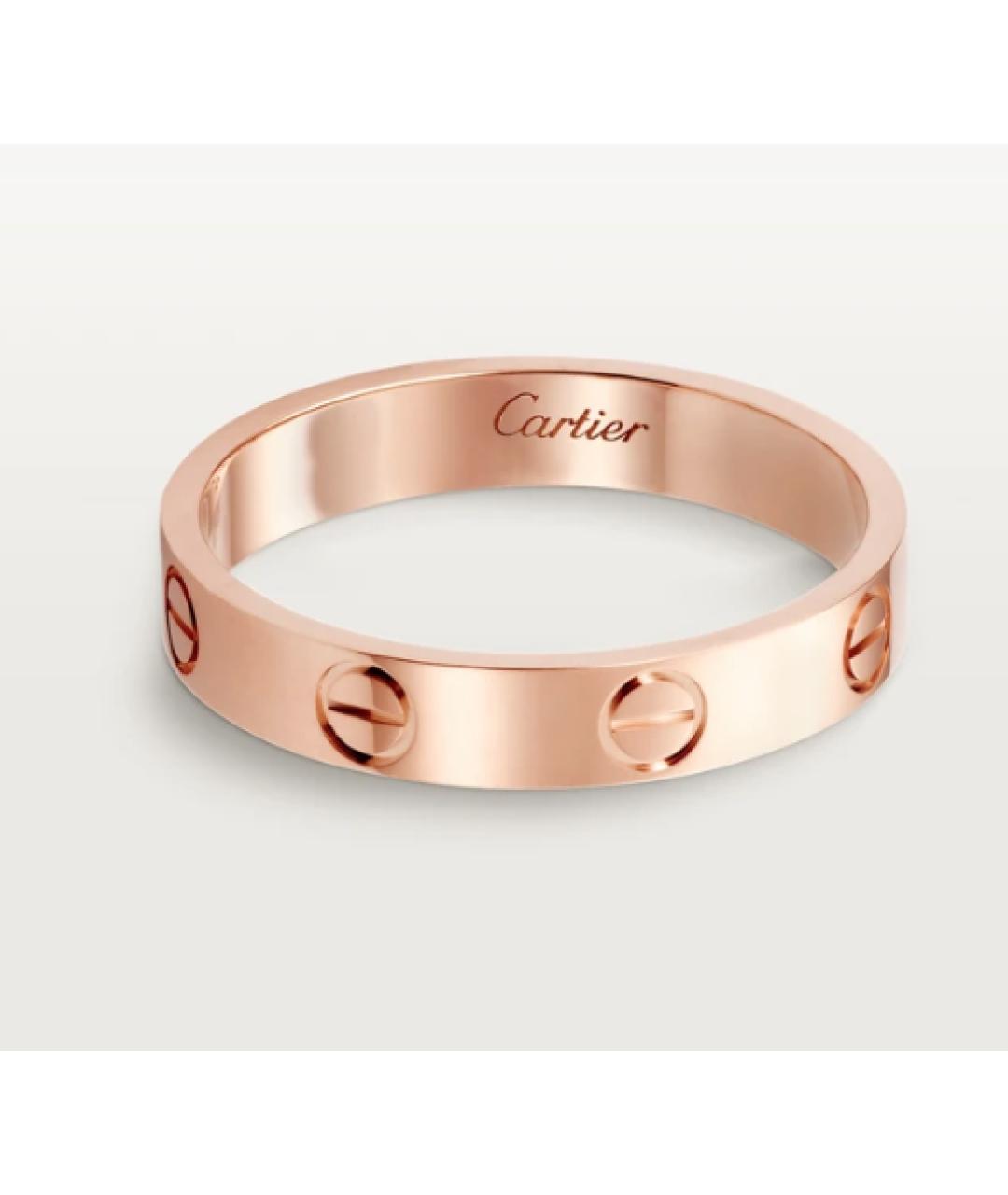 CARTIER Золотое кольцо из розового золота, фото 8