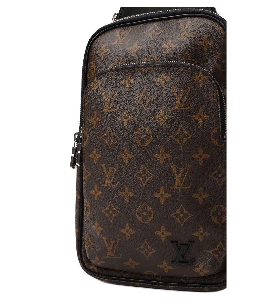 LOUIS VUITTON Коричневая сумка на плечо, фото 5