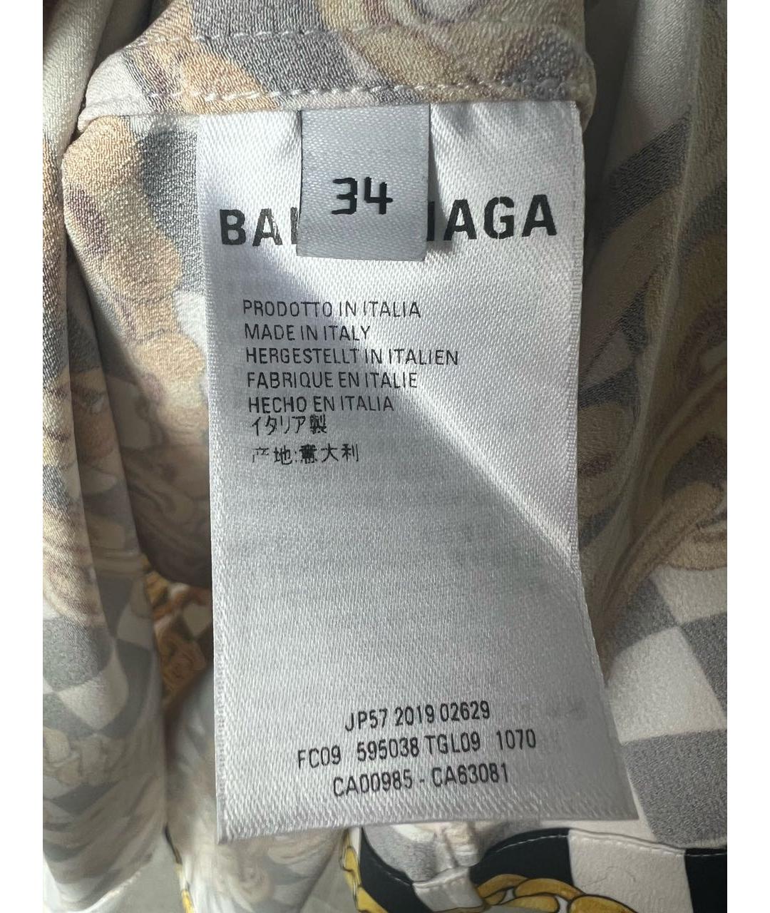 BALENCIAGA Полиэстеровая рубашка, фото 5